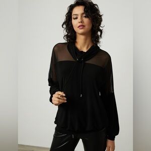 Joseph Ribkoff Sheer Hoodie